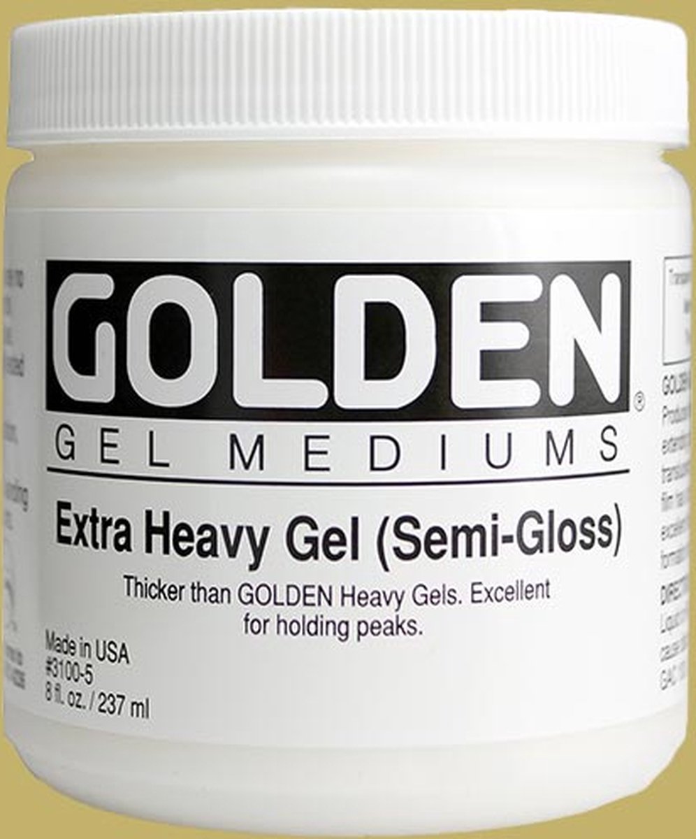   | Gel Mediums | Extra Heavy Gel (Semi-Gloss) | Pot á 237ml